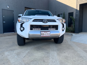 Toyota 4Runner Grille Light Bar Kit - Front - Cali Raised LED - 32In Hidden Grille LED Light Bar - `14-`24